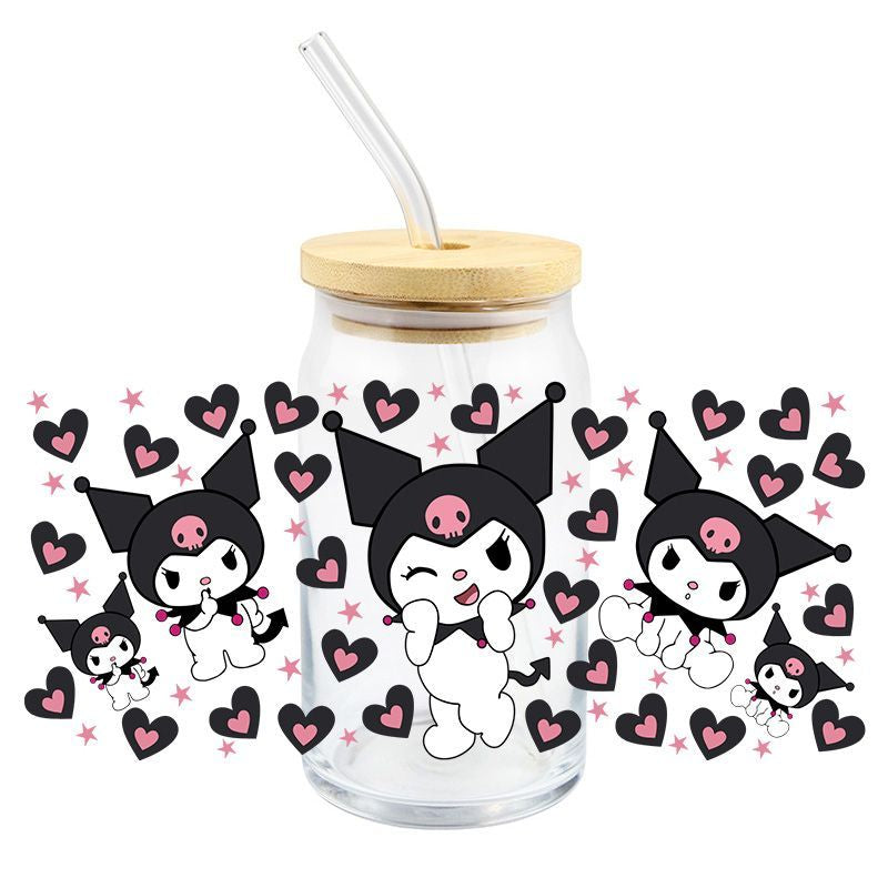 Kuromi Hearts Tumbler Wrap