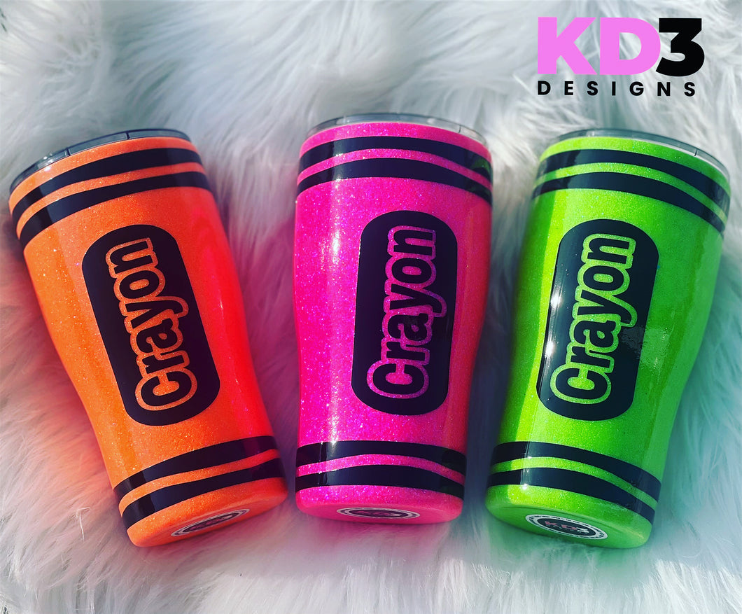 Neon Crayon Tumbler