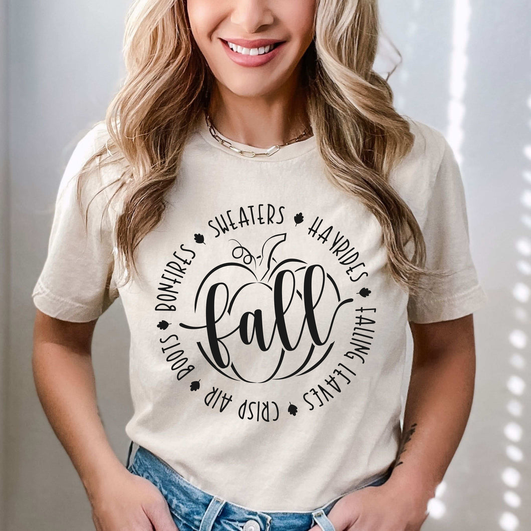 Fall DTF T-SHIRT PRINT