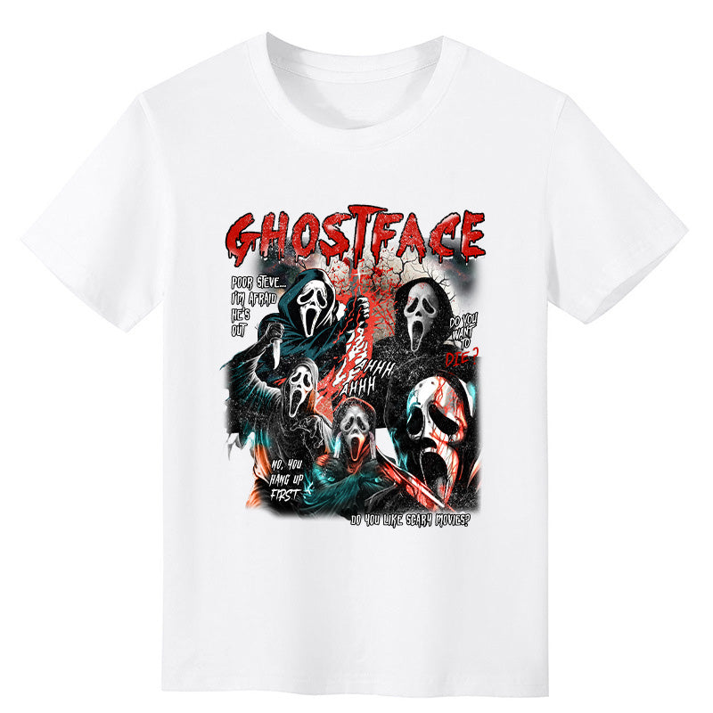 Ghost Face DTF T-Shirt Print