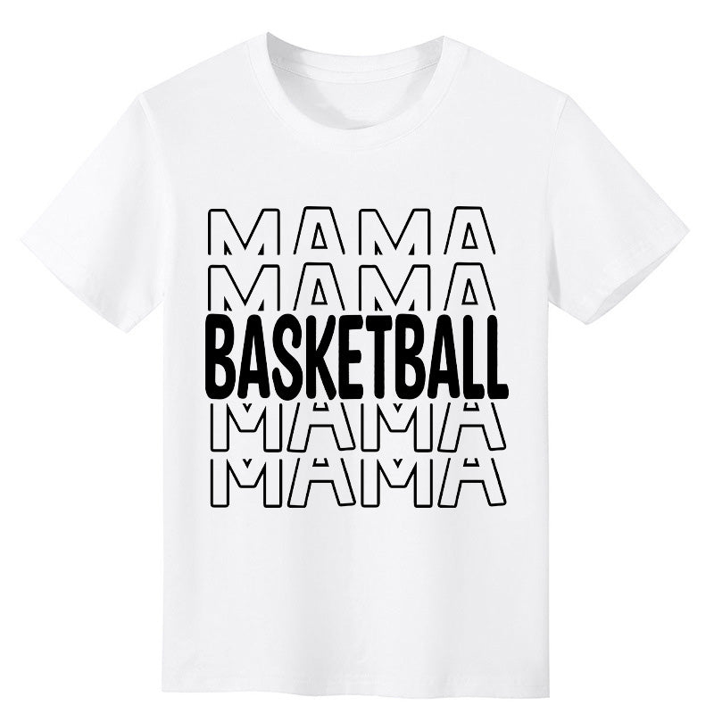 Basketball Mama DTF T-Shirt Print