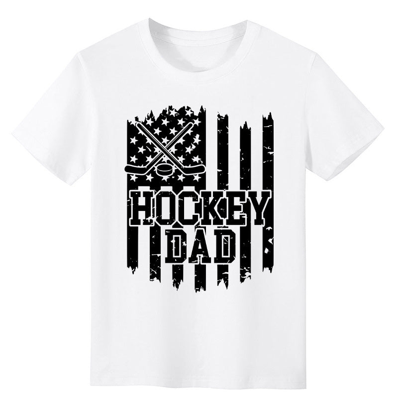 Hockey Dad DTF T-Shirt Print