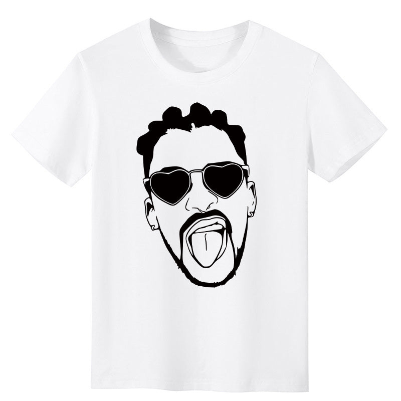 Benito Tongue Out DTF T-Shirt Print