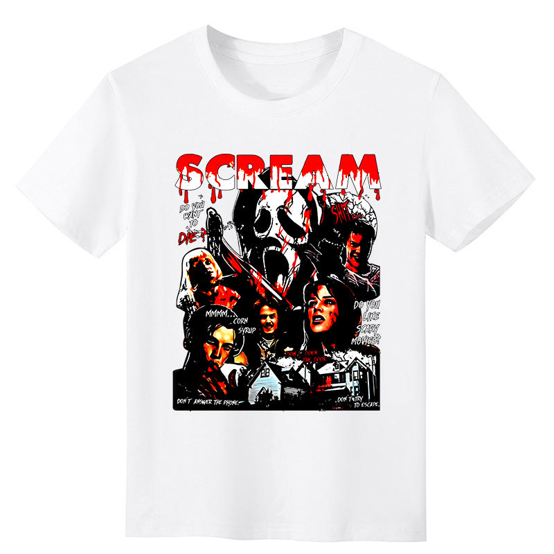 Bloody Scream DTF T-Shirt Print