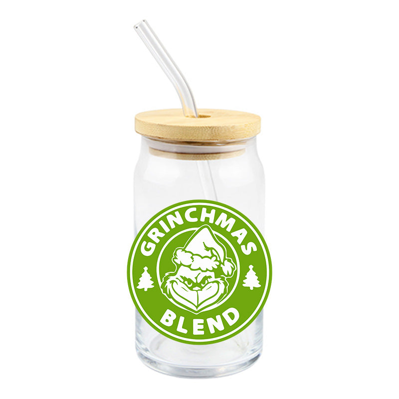 Green Grinchmas Blend UV DTF Decal (D34)