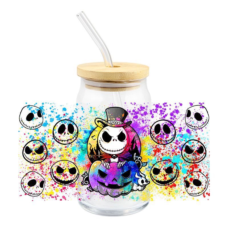 Skeleton Colorful UV DTF WRAP (K278)