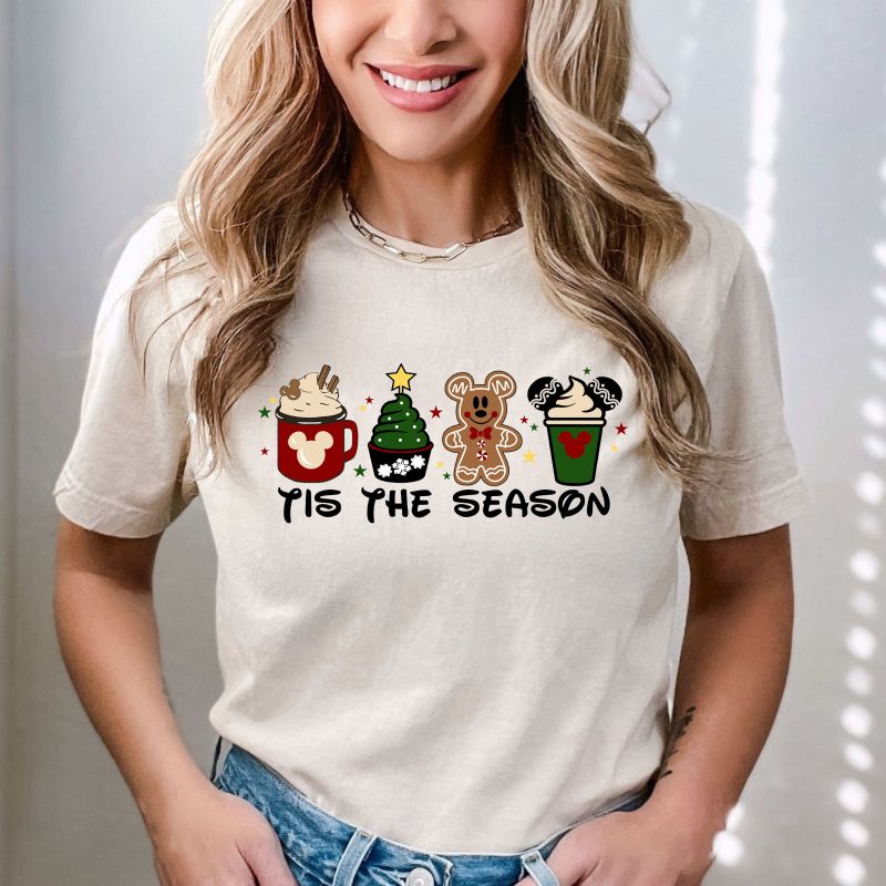 Tis The Season Christmas  DTF T-SHIRT PRINT