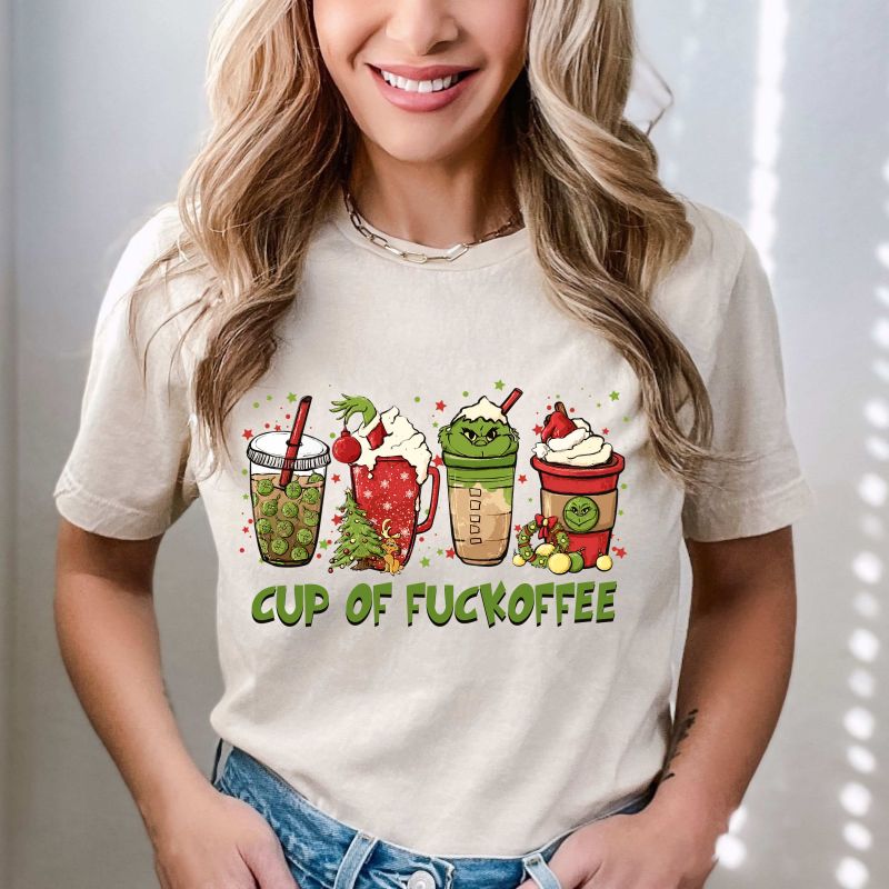 Cup of Fuckoffee DTF T-SHIRT PRINT