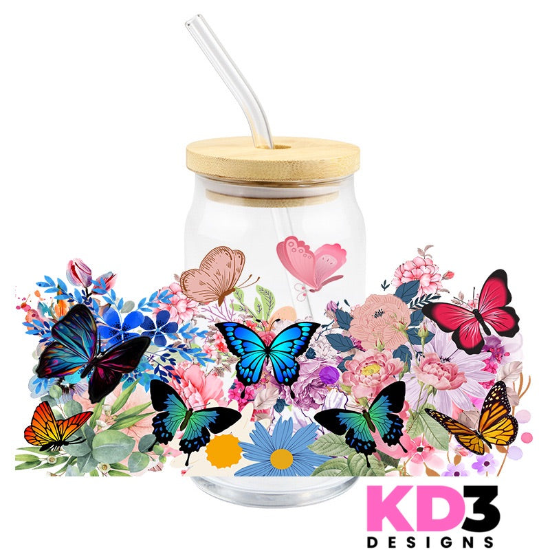 Butterflies UV DTF WRAP (K20)