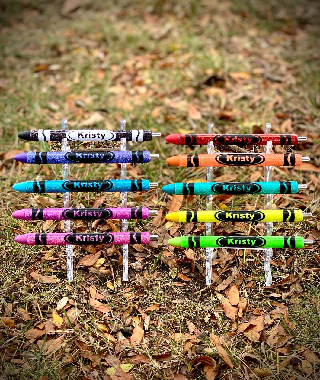 Crayon Glitter Color  Pen