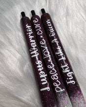 Load image into Gallery viewer, Lupus Warrior Glitter Pen Set
