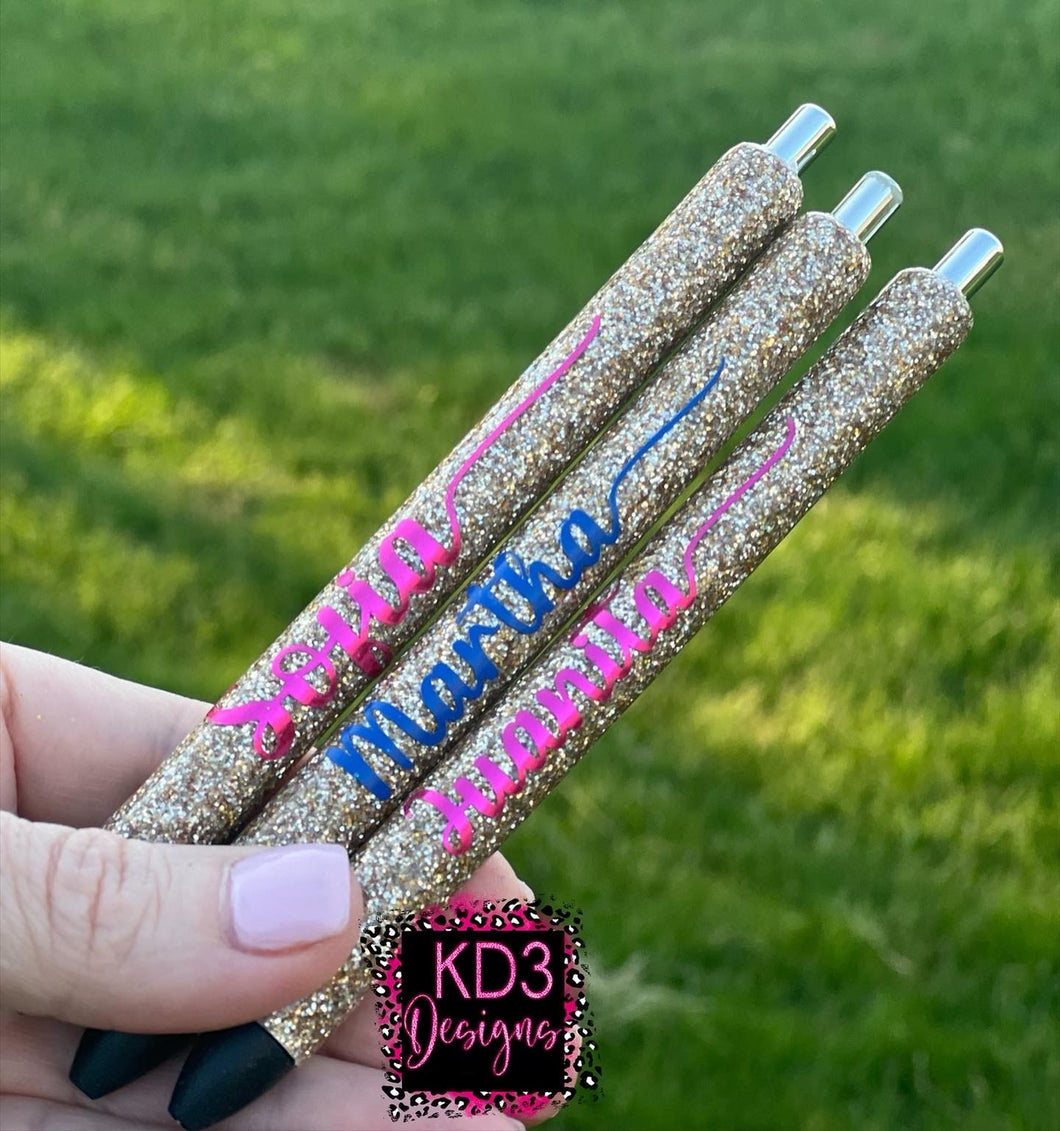 Gold Rush Glitter Pens