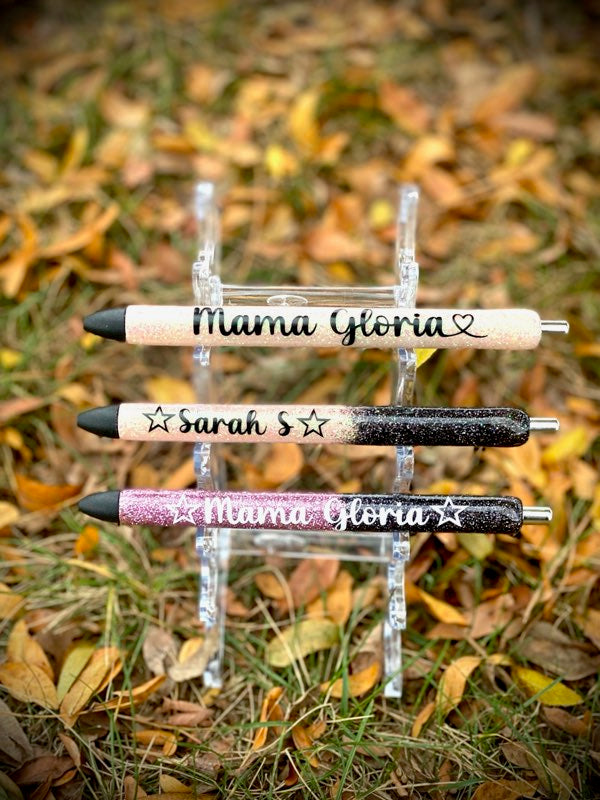 Custom Glitter Pens