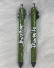 Load image into Gallery viewer, Personalized Grinch Glitter Pens
