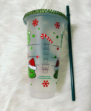 Cargar imagen en el visor de la galería, Merry Grinchmas Starbucks Cold cup
